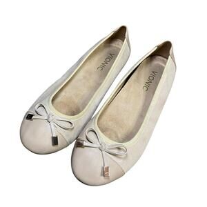 Vionic Mina Suede Leather Ballet Flats - 6